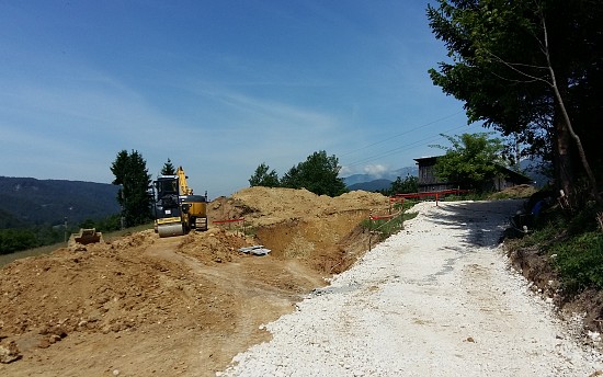 The work on the water supply system is taking place according to the time schedule and are being implemented in several areas